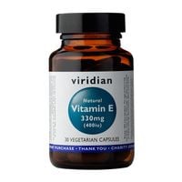 Viridian Natural Vitamin E Caps 30